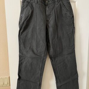 Carhartt Gray Relaxed Fit Pants